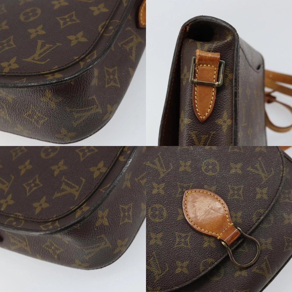 LOUIS VUITTON Monogram Saint Cloud GM Shoulder Bag Vintage M51242 LV Auth 142197 - Picture 13 of 15